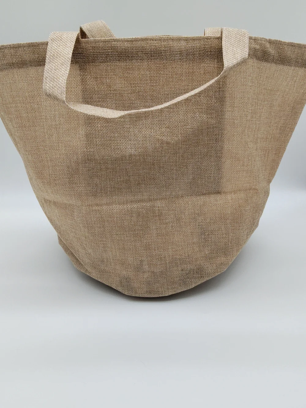 CHANEL Dans Les Serres Natural Woven Tote Bag Coated Interior Logo Tag NIP
